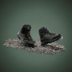 Botas De Montaña Y Trekking Impermeables De Piel Hombre Forclaz Trek 100 -Tienda De Zapatos botas de montaa y trekking impermeables de piel hombre forclaz trek 100 4