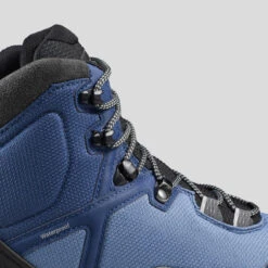 Botas De Montaña Y Trekking Impermeables Mujer Forclaz Trek100 Azul -Tienda De Zapatos botas de montaa y trekking impermeables mujer forclaz trek100 azul 2