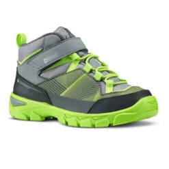 Primera página 15 Botas De Montaña Y Trekking Impermeables Niños 28 A 34 Quechua MH120 Mid Velcro