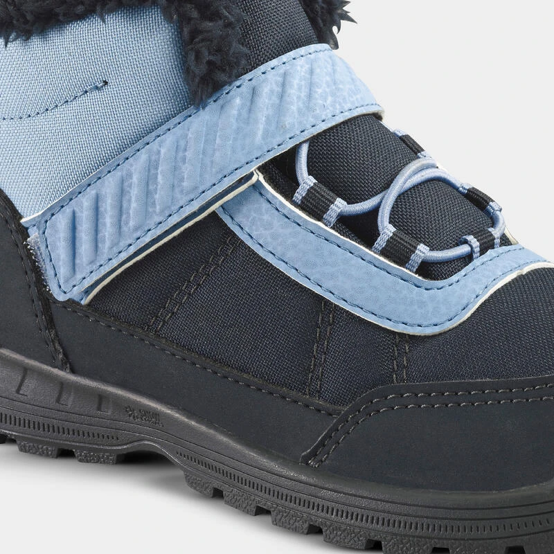 Botas De Nieve Y Apreski Impermeables Niños 24-34 Quechua SH100 Warm Velcro Azul 5 Botas De Nieve Y Apreski Impermeables Niños 24-34 Quechua SH100 Warm Velcro Azul - Imagen 5