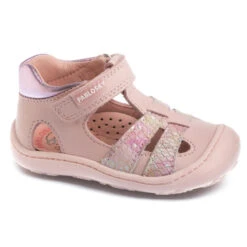 Sandalias De Marcha Deportiva De Piel De Bebés PABLOSKY En Amarillo -Tienda De Zapatos sandalias de marcha deportiva de piel de bebe nia pablosky en rosa 1
