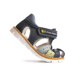 Sandalias De Marcha Deportiva De Piel De Bebé Niño PABLOSKY En Azul Marino -Tienda De Zapatos sandalias de marcha deportiva de piel de bebe nio pablosky en azul marino 6