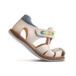 Sandalias De Marcha Deportiva De Piel De Bebé Niño PABLOSKY En Blanco -Tienda De Zapatos sandalias de marcha deportiva de piel de bebe nio pablosky en blanco 4