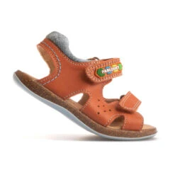Sandalias De Marcha Deportiva De Piel De Bebé Niño PABLOSKY En Naranja -Tienda De Zapatos sandalias de marcha deportiva de piel de bebe nio pablosky en naranja 4