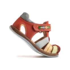 Sandalias De Marcha Deportiva De Piel De Bebé Niño PABLOSKY En Rojo -Tienda De Zapatos sandalias de marcha deportiva de piel de bebe nio pablosky en rojo 4