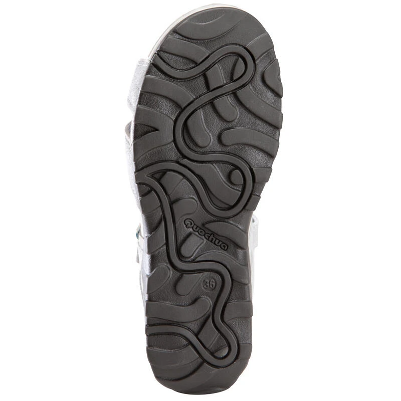 Sandalias De Montaña Y Trekking Mujer Quechua NH100 Gris 3 Sandalias De Montaña Y Trekking Mujer Quechua NH100 Gris - Imagen 3