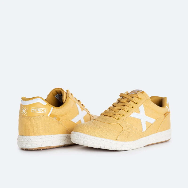 Zapatilla Casual MUNICH G3 CANVAS Hombre Amarillo 5 Zapatilla Casual MUNICH G3 CANVAS Hombre Amarillo - Imagen 5