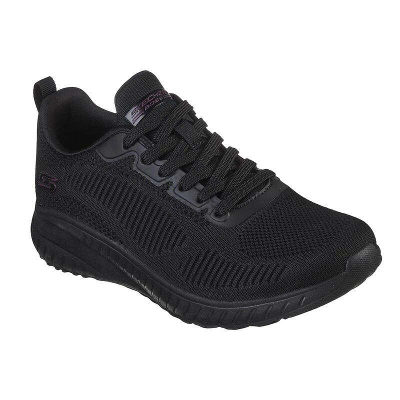 Zapatillas Caminar Mujer SKECHERS Bobs Squad Chaos Negro 2 Zapatillas Caminar Mujer SKECHERS Bobs Squad Chaos Negro - Imagen 2