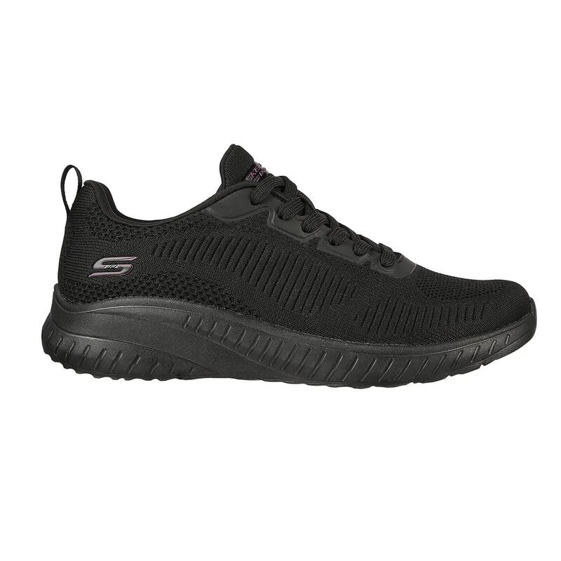 Zapatillas Caminar Mujer SKECHERS Bobs Squad Chaos Negro 1 Zapatillas Caminar Mujer SKECHERS Bobs Squad Chaos Negro