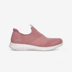 Zapatillas Caminar Mujer Skechers Slip On Ultra Flex Rosa