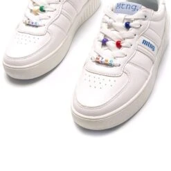 Zapatillas De Caminar Para Mujer Mtng Delta En Color Blanco -Tienda De Zapatos zapatillas de caminar para mujer mtng delta en color blanco 2