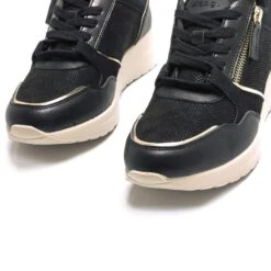 Zapatillas De Caminar Para Mujer Mtng Lana-s En Color Negro -Tienda De Zapatos zapatillas de caminar para mujer mtng lana s en color negro 2