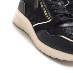 Zapatillas De Caminar Para Mujer Mtng Lana-s En Color Negro -Tienda De Zapatos zapatillas de caminar para mujer mtng lana s en color negro 4