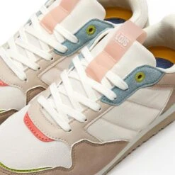 Zapatillas Deportivas Para Mujer Lois 85845 Beige Con Estabilizador -Tienda De Zapatos zapatillas deportivas para mujer lois 85845 beige con estabilizador 4